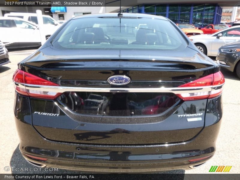 Shadow Black / Ebony 2017 Ford Fusion Titanium AWD
