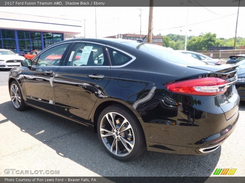 Shadow Black / Ebony 2017 Ford Fusion Titanium AWD