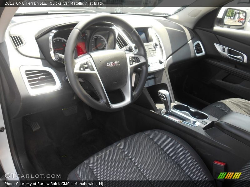 Quicksilver Metallic / Jet Black 2012 GMC Terrain SLE