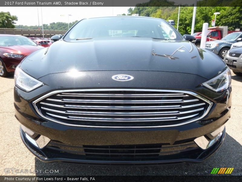 Shadow Black / Ebony 2017 Ford Fusion Titanium AWD