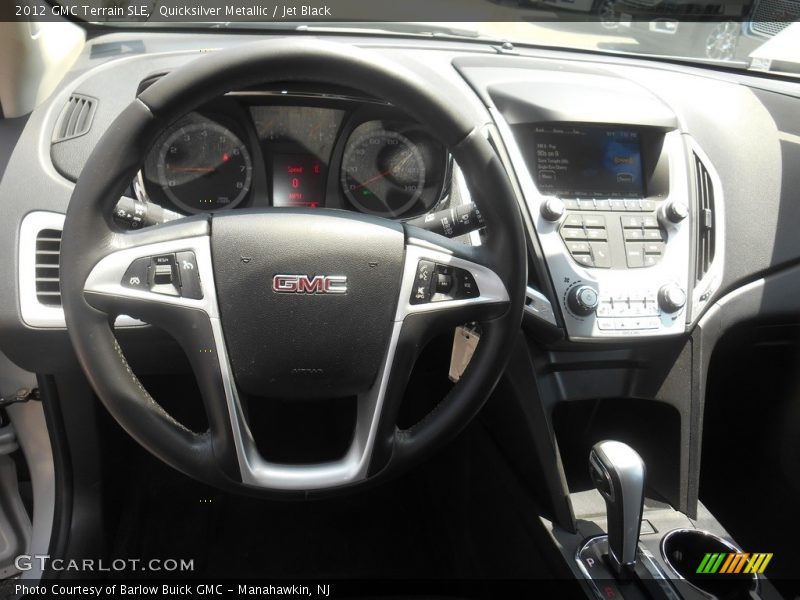 Quicksilver Metallic / Jet Black 2012 GMC Terrain SLE