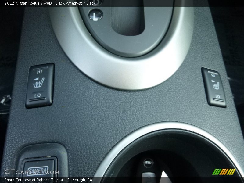 Black Amethyst / Black 2012 Nissan Rogue S AWD