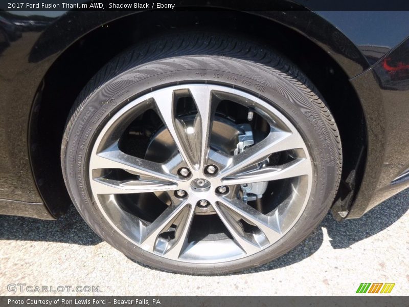  2017 Fusion Titanium AWD Wheel