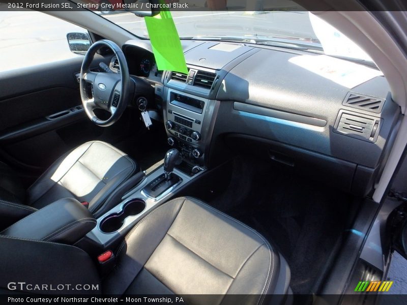 Sterling Grey Metallic / Charcoal Black 2012 Ford Fusion SEL