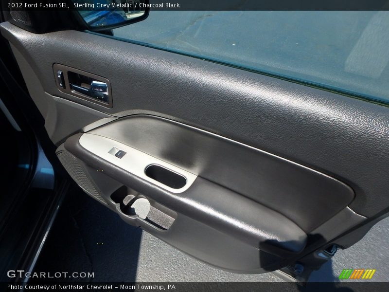 Sterling Grey Metallic / Charcoal Black 2012 Ford Fusion SEL