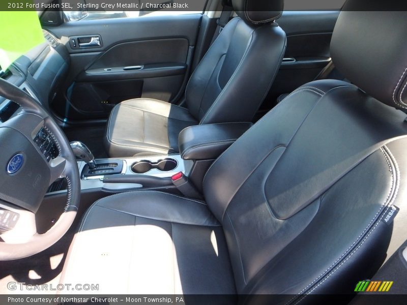 Sterling Grey Metallic / Charcoal Black 2012 Ford Fusion SEL