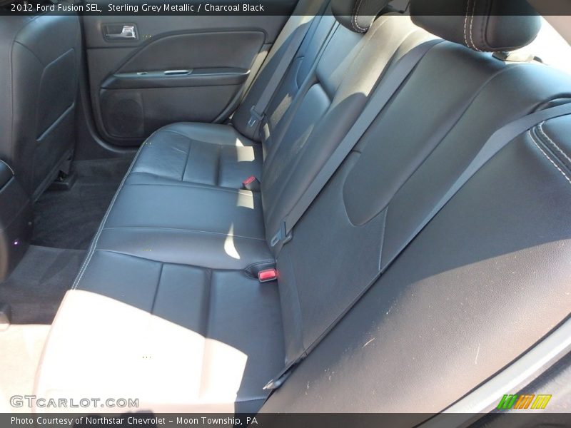 Sterling Grey Metallic / Charcoal Black 2012 Ford Fusion SEL