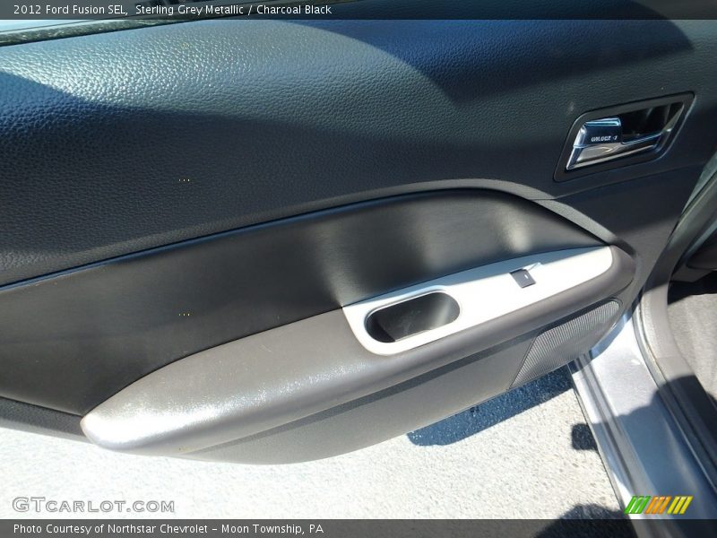 Sterling Grey Metallic / Charcoal Black 2012 Ford Fusion SEL