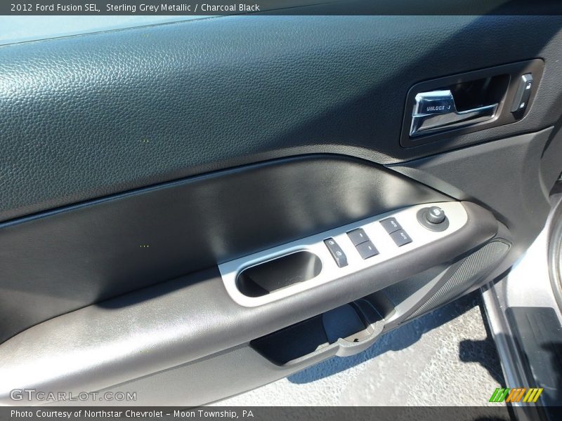 Sterling Grey Metallic / Charcoal Black 2012 Ford Fusion SEL
