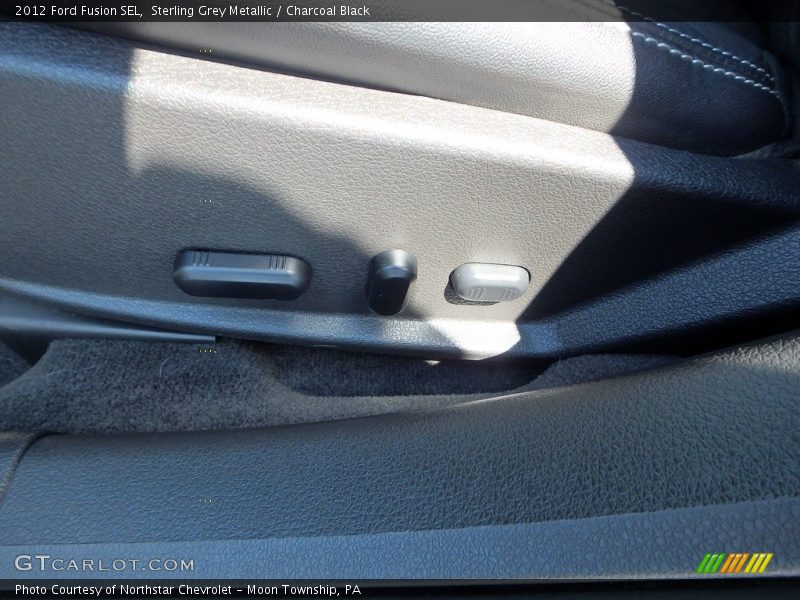 Sterling Grey Metallic / Charcoal Black 2012 Ford Fusion SEL