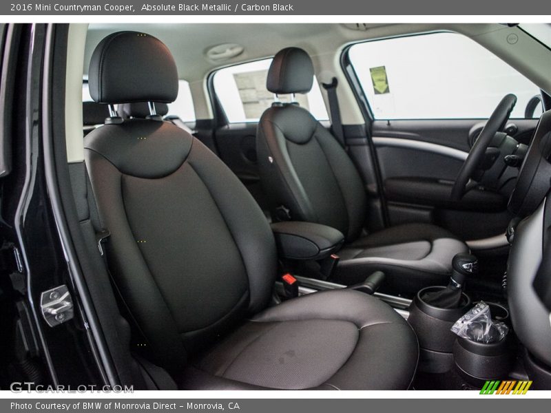 Absolute Black Metallic / Carbon Black 2016 Mini Countryman Cooper
