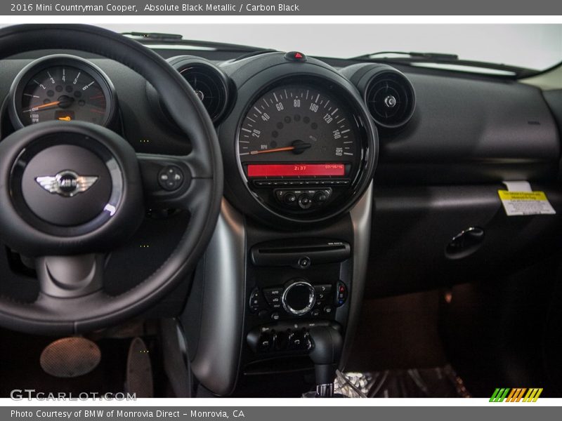 Absolute Black Metallic / Carbon Black 2016 Mini Countryman Cooper