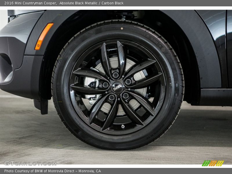 Absolute Black Metallic / Carbon Black 2016 Mini Countryman Cooper