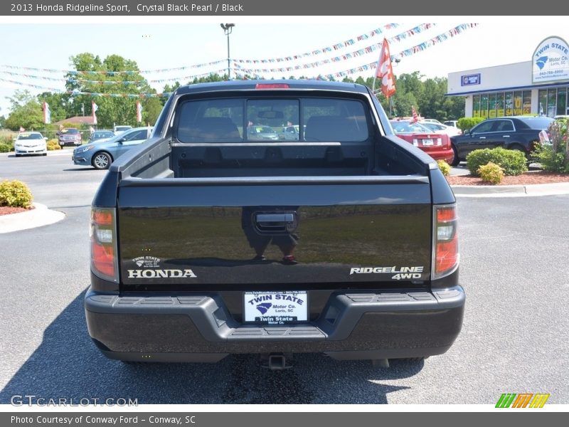 Crystal Black Pearl / Black 2013 Honda Ridgeline Sport