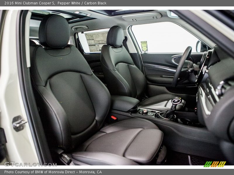 Pepper White / Carbon Black 2016 Mini Clubman Cooper S