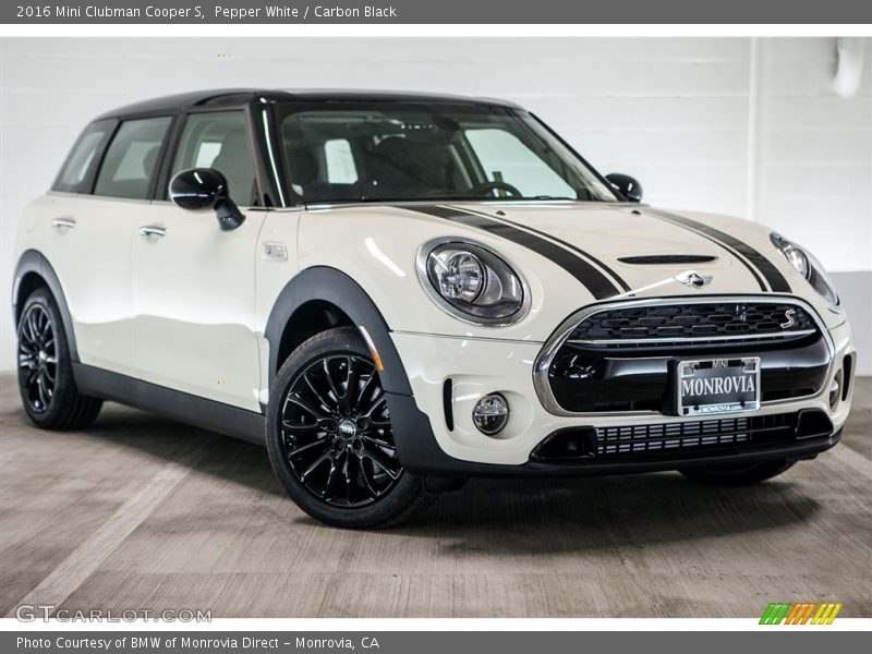 Pepper White / Carbon Black 2016 Mini Clubman Cooper S