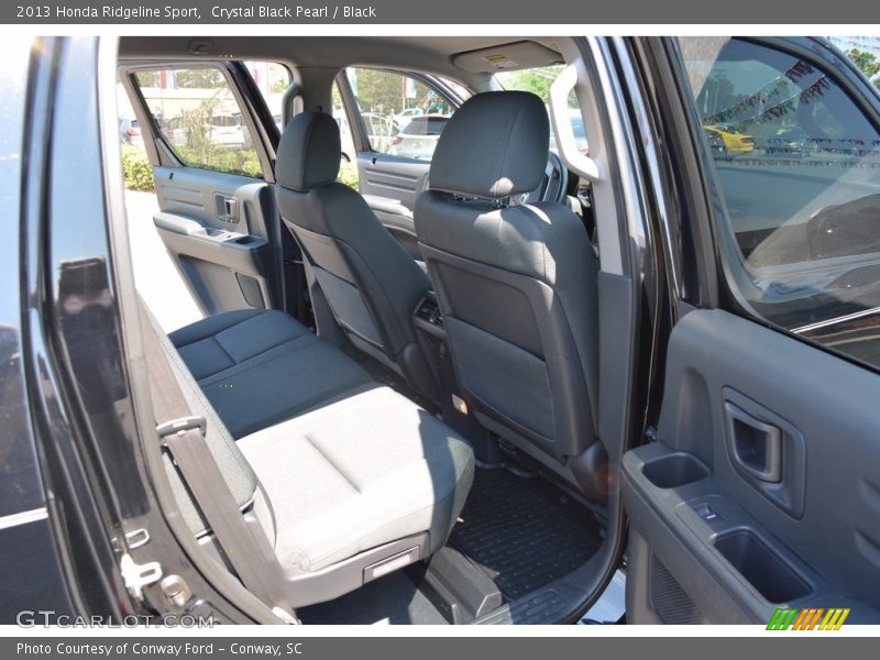 Crystal Black Pearl / Black 2013 Honda Ridgeline Sport