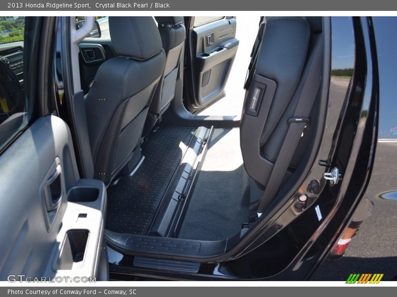 Crystal Black Pearl / Black 2013 Honda Ridgeline Sport