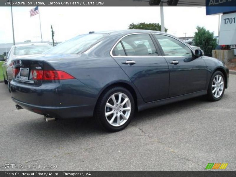 Carbon Gray Pearl / Quartz Gray 2006 Acura TSX Sedan