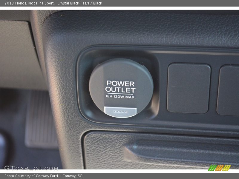 Crystal Black Pearl / Black 2013 Honda Ridgeline Sport