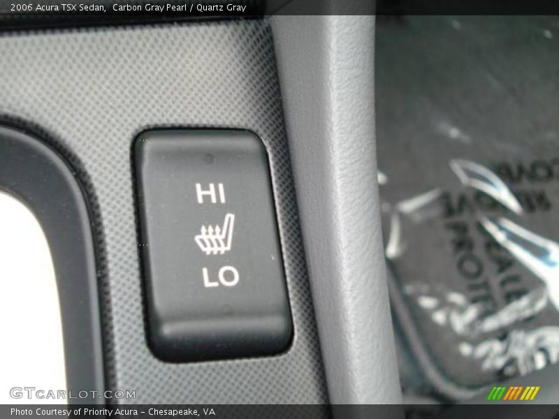 Carbon Gray Pearl / Quartz Gray 2006 Acura TSX Sedan
