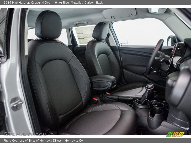 White Silver Metallic / Carbon Black 2016 Mini Hardtop Cooper 4 Door