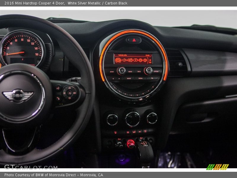 White Silver Metallic / Carbon Black 2016 Mini Hardtop Cooper 4 Door