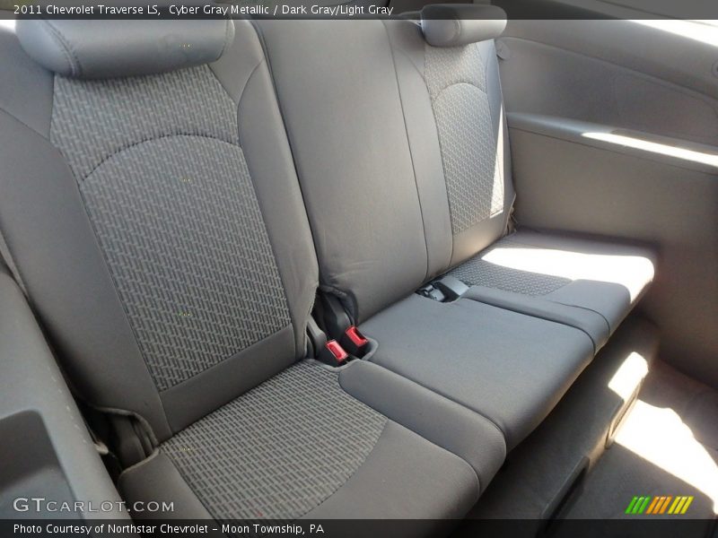 Cyber Gray Metallic / Dark Gray/Light Gray 2011 Chevrolet Traverse LS