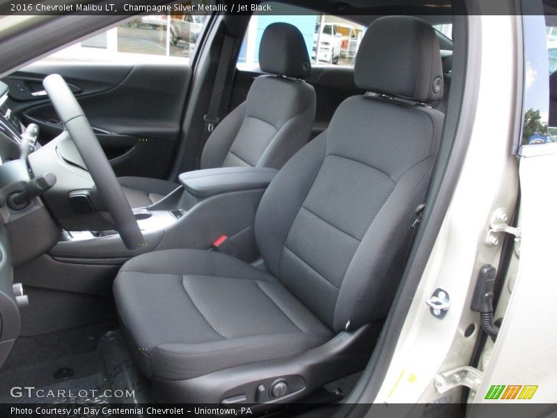 Champagne Silver Metallic / Jet Black 2016 Chevrolet Malibu LT