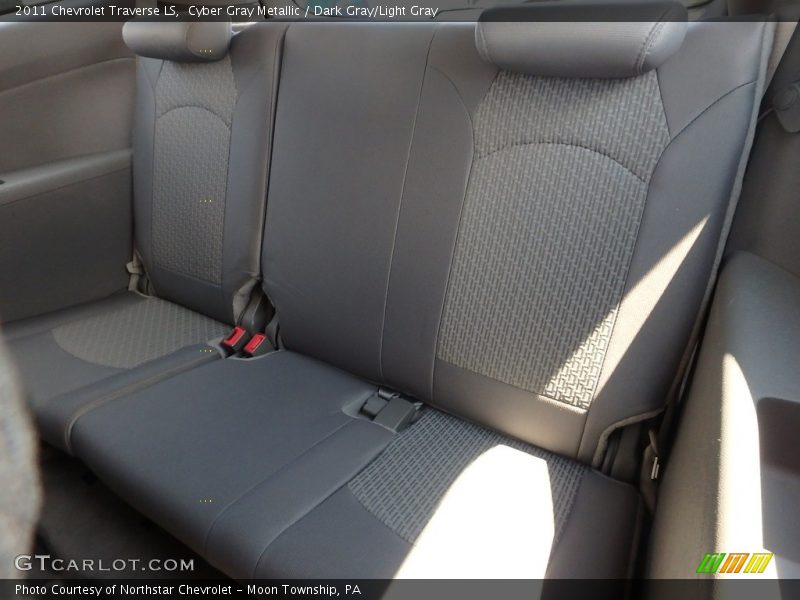 Cyber Gray Metallic / Dark Gray/Light Gray 2011 Chevrolet Traverse LS