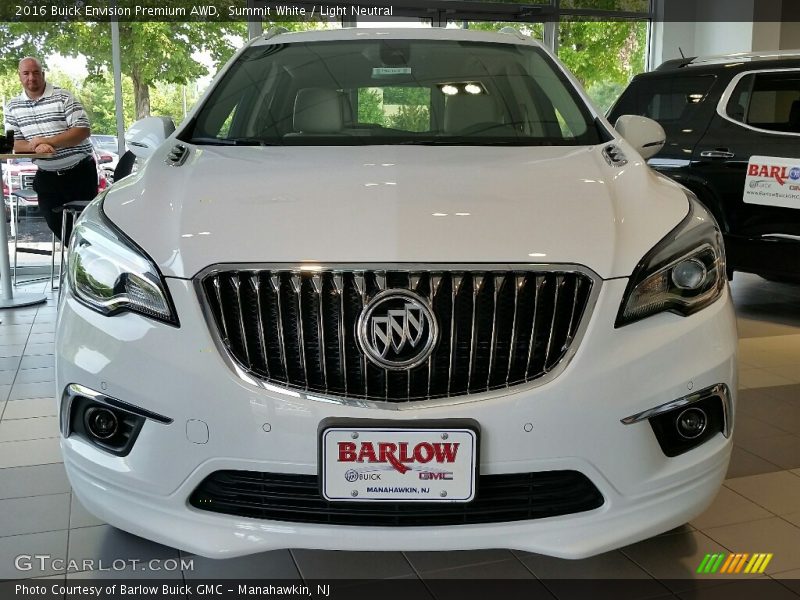 Summit White / Light Neutral 2016 Buick Envision Premium AWD