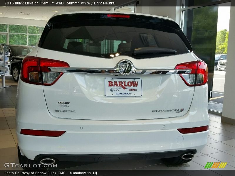 Summit White / Light Neutral 2016 Buick Envision Premium AWD