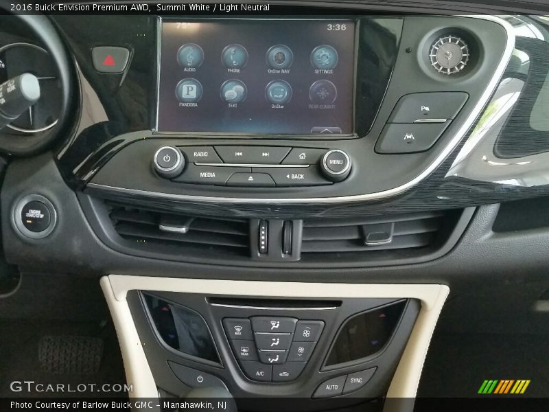 Summit White / Light Neutral 2016 Buick Envision Premium AWD