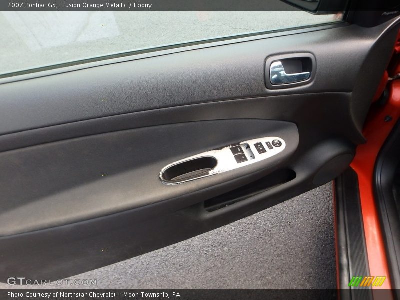 Fusion Orange Metallic / Ebony 2007 Pontiac G5