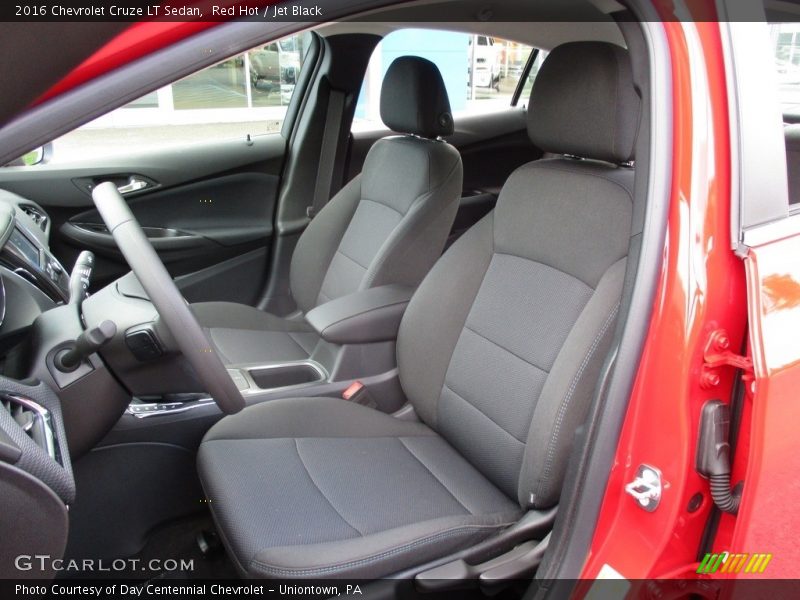 Red Hot / Jet Black 2016 Chevrolet Cruze LT Sedan