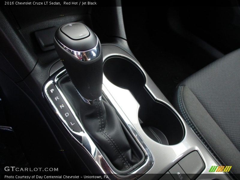 Red Hot / Jet Black 2016 Chevrolet Cruze LT Sedan