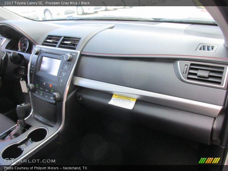 Dashboard of 2017 Camry SE