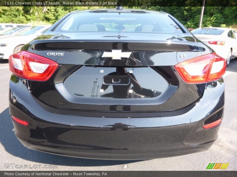 Mosaic Black Metallic / Jet Black 2016 Chevrolet Cruze LT Sedan