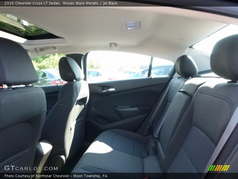 Mosaic Black Metallic / Jet Black 2016 Chevrolet Cruze LT Sedan