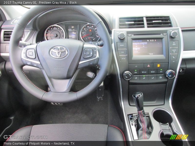 Dashboard of 2017 Camry SE