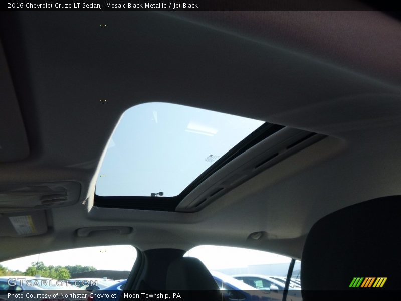 Mosaic Black Metallic / Jet Black 2016 Chevrolet Cruze LT Sedan