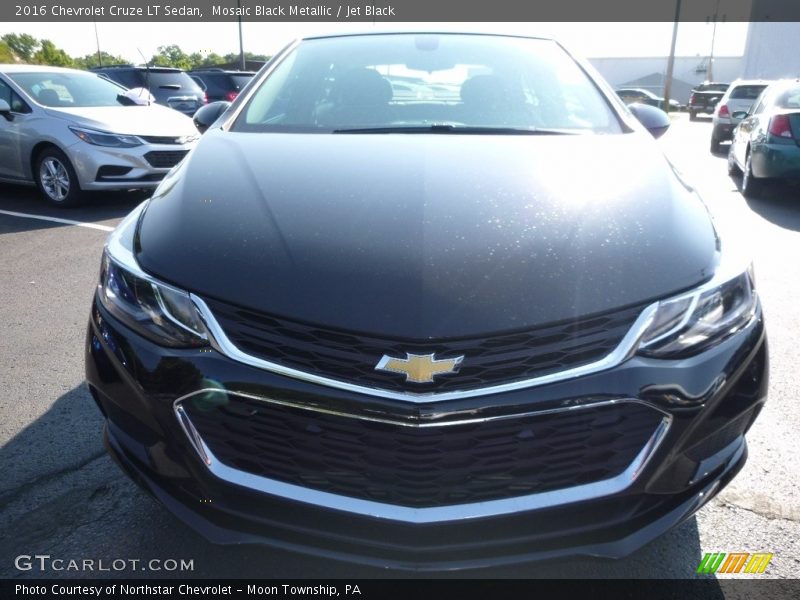 Mosaic Black Metallic / Jet Black 2016 Chevrolet Cruze LT Sedan