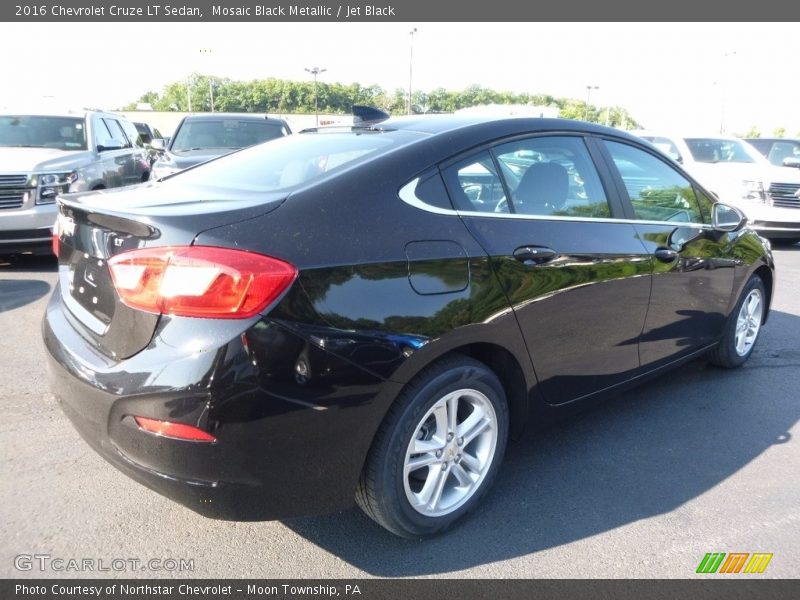 Mosaic Black Metallic / Jet Black 2016 Chevrolet Cruze LT Sedan