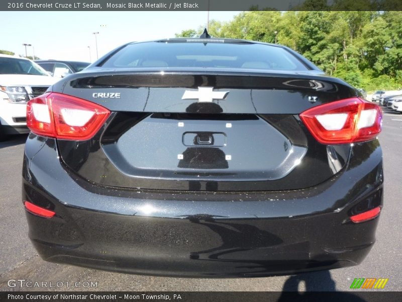 Mosaic Black Metallic / Jet Black 2016 Chevrolet Cruze LT Sedan