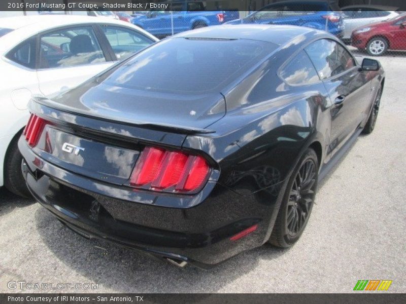 Shadow Black / Ebony 2016 Ford Mustang GT Coupe
