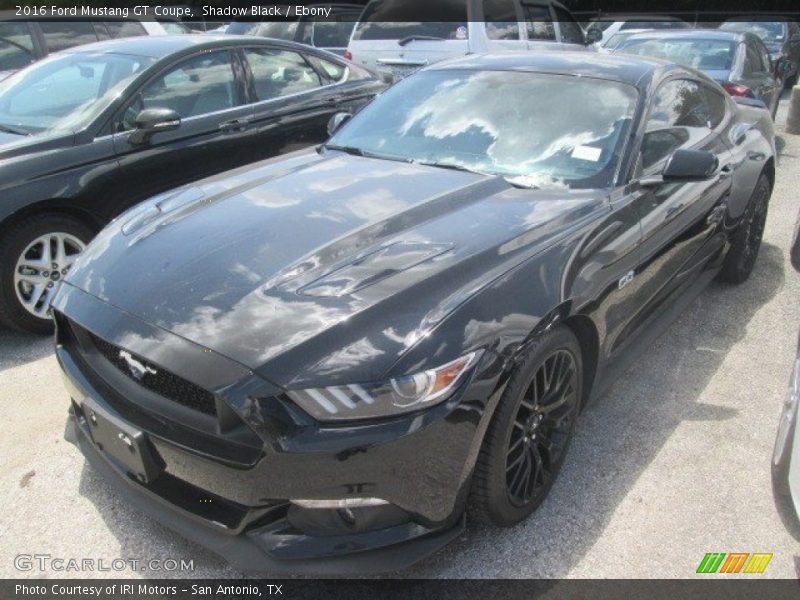 Shadow Black / Ebony 2016 Ford Mustang GT Coupe