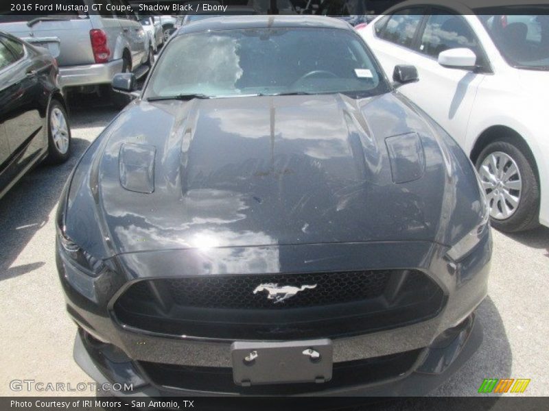 Shadow Black / Ebony 2016 Ford Mustang GT Coupe