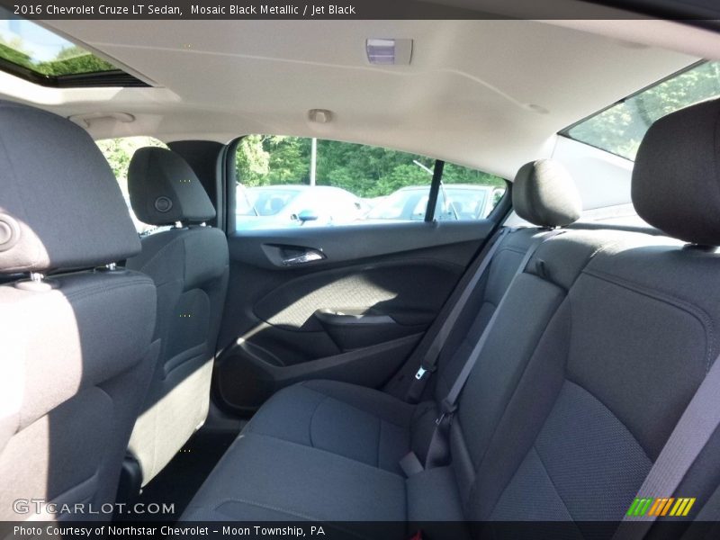 Mosaic Black Metallic / Jet Black 2016 Chevrolet Cruze LT Sedan