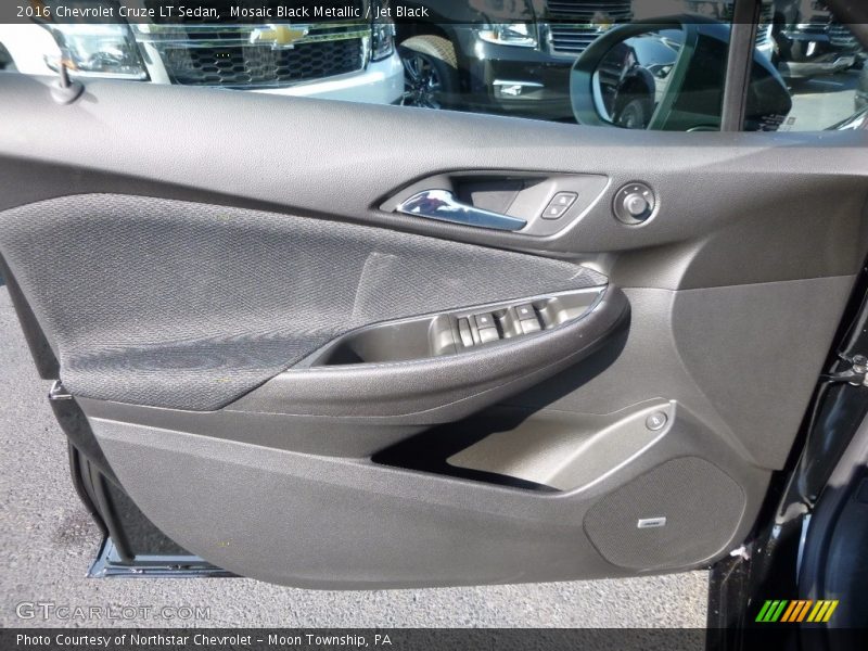 Mosaic Black Metallic / Jet Black 2016 Chevrolet Cruze LT Sedan