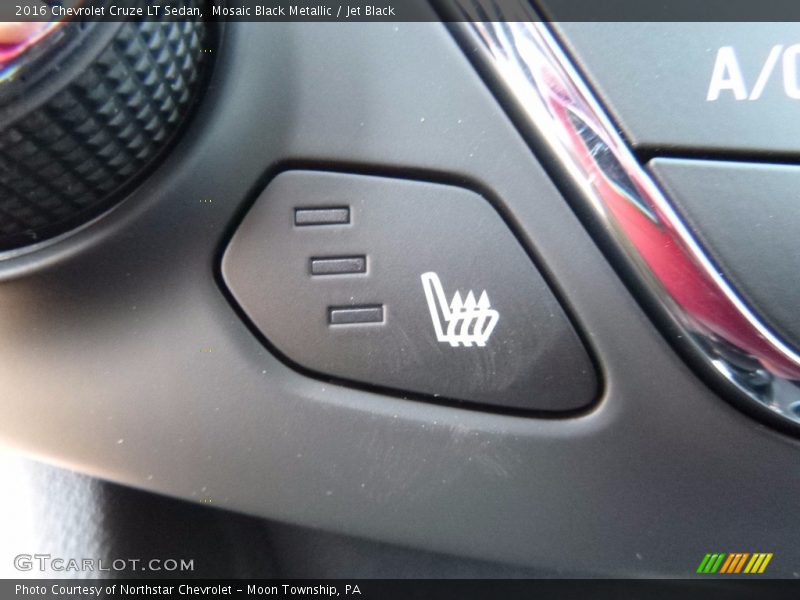 Mosaic Black Metallic / Jet Black 2016 Chevrolet Cruze LT Sedan